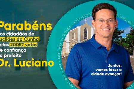 João Roma parabeniza Dr. Luciano, reeleito prefeito de Euclides da Cunha